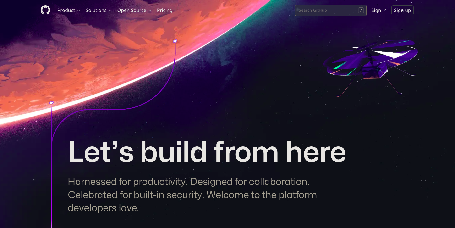 github home page